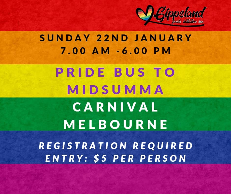 Pride Bus Midsumma Festival